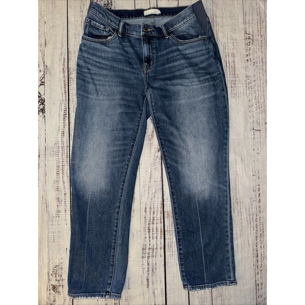 HATCH Women’s Maternity Jeans Straight Leg Blue Size 27